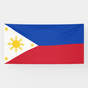 Philippinen-Flagge Banner