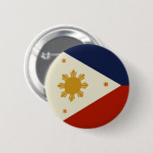 Philippinen-Flagge Button (Vorne & Hinten)