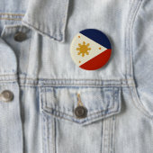 Philippinen-Flagge Button (Beispiel)