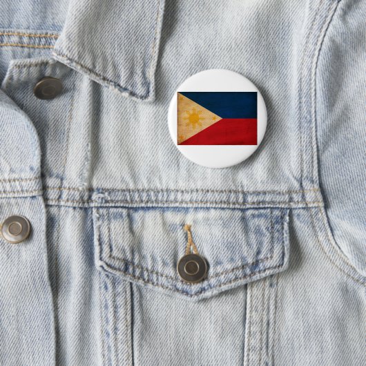 Philippinen-Flagge Button (Beispiel)