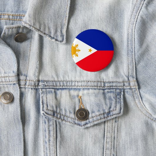 Philippinen-Flagge Button (Beispiel)