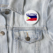 Philippinen-Flagge Button (Beispiel)