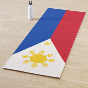 Philippinen-Flagge Filipino-Flagge Yogamatte