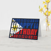 Philippinen-Flagge Geburtskarte Karte (Gelbe Blume)