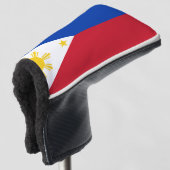 Philippinen-Flagge Golf Headcover (3/4 Vorderseite)