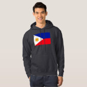 Philippinen-Flagge Hoodie (Vorne ganz)