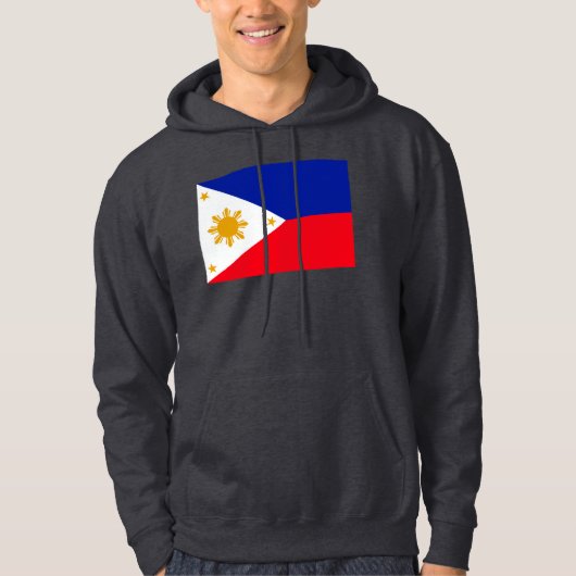 Philippinen-Flagge Hoodie (Vorderseite)