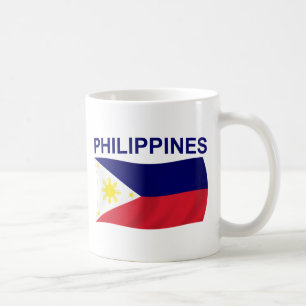 Philippinen-Flagge Kaffeetasse