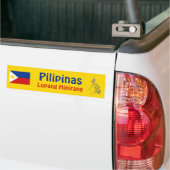 Philippinen-Flagge + Karten-Autoaufkleber Autoaufkleber (Auf Lkw)