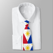 Philippinen-Flagge Krawatte (Gebunden)