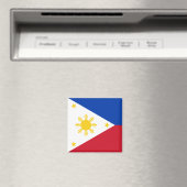 Philippinen-Flagge Magnet (In Situ (Geschirrspüler))