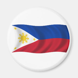 Philippinen-Flagge Magnet
