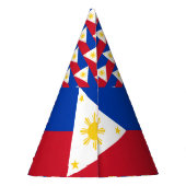 Philippinen-Flagge Partyhütchen (Rückseite)