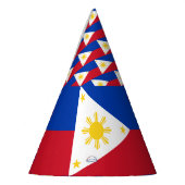 Philippinen-Flagge Partyhütchen (Links)