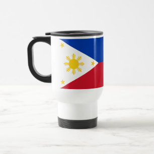 Philippinen-Flagge Reisebecher