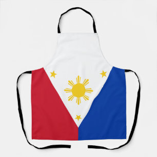 Philippinen-Flagge Schürze