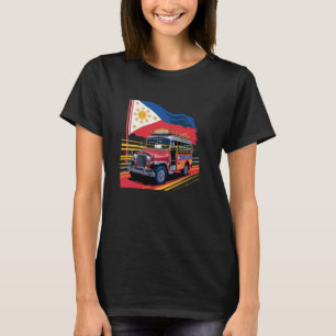 Philippinen-Flagge Stolzes philippinisches Souveni T-Shirt