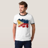 Philippinen-Flagge T-Shirt (Vorne ganz)