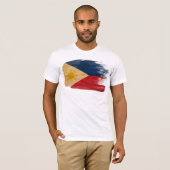 Philippinen-Flagge T-Shirt (Vorne ganz)