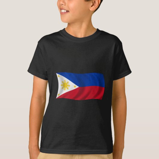 Philippinen-Flagge T-Shirt (Vorderseite)