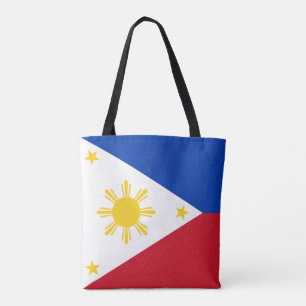 Philippinen-Flagge Tasche