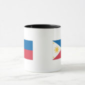 Philippinen-Flagge Tasse (Zentrum)
