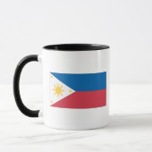 Philippinen-Flagge Tasse (Links)