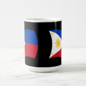 Philippinen Flagge Tasse (Mittel)