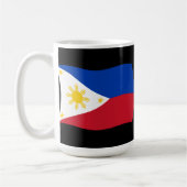 Philippinen Flagge Tasse (Links)