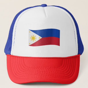 Philippinen-Flagge Truckerkappe