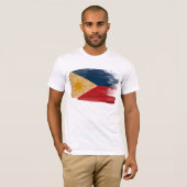 Philippinen-Flaggen-T - Shirt (Vorne ganz)