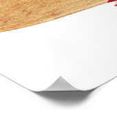 Philippinen-Flaggenposter Poster (Ecke)