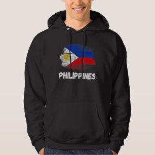 Philippinen FlaggenPride Retro Pinoy Flaggenfamili Hoodie