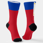 Philippinen Flaggenstaat Filipino Pride Patriotic Socken (Gewinkelt)