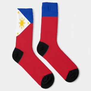 Philippinen Flaggenstaat Filipino Pride Patriotic Socken