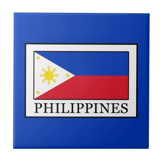 Philippinen Fliese (Vorderseite)
