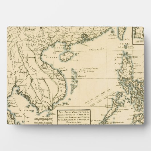 Philippinen, Formosa | Südliche China Fotoplatte (Vorderseite)