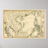 Philippinen, Formosa | Südliche China Poster (Vorne)