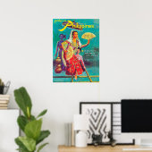 Philippinen, Frauen in traditionellen Trachten Poster (Heimbüro)