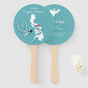 Philippinen für Hochzeiten Fächer