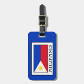 Philippinen Gepäckanhänger (Vorderseite vertikal)