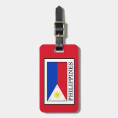 Philippinen Gepäckanhänger (Vorderseite vertikal)