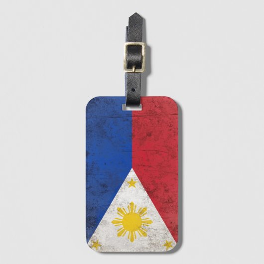 Philippinen Gepäckanhänger (Vorderseite Vertikal)