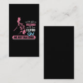 Philippinen Girl Spaß Filipino Yelling Filipina Visitenkarte (Vorne/Hinten)