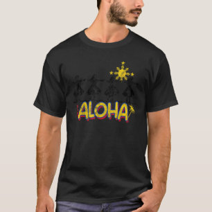 Philippinen Hawaii Filipino Proud Hawaiians Aloha T-Shirt