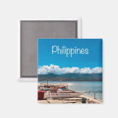 Philippinen Insel Magnet (Vorderseite/Rückseite)