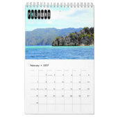 Philippinen Island Travel Kalender (Feb 2027)