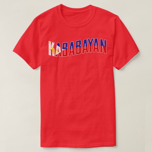 Philippinen Kababayan T-Shirt (Design vorne)