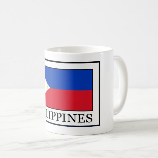 Philippinen Kaffeetasse (VorderseiteRechts)