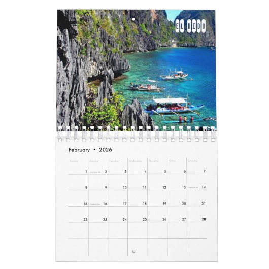 Philippinen Kalender (Feb 2026)